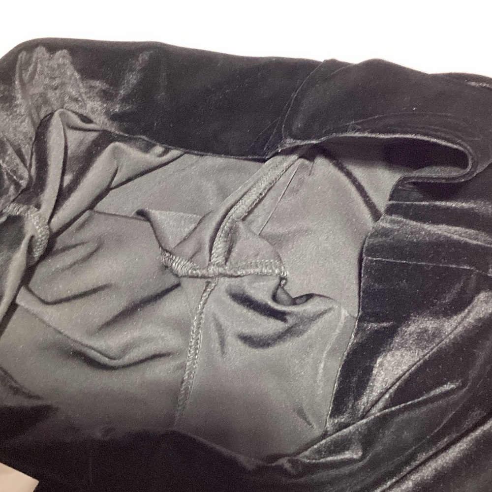 Free People Black velvet Flare Pants size medium - Picture 5 of 12